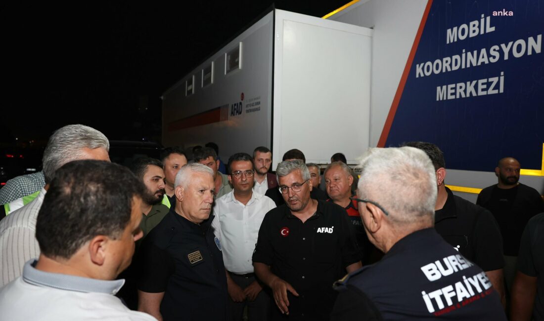 Bursa Büyükşehir Belediye Başkanı Mustafa Bozbey, “Çakmak köyümüz civarında maalesef