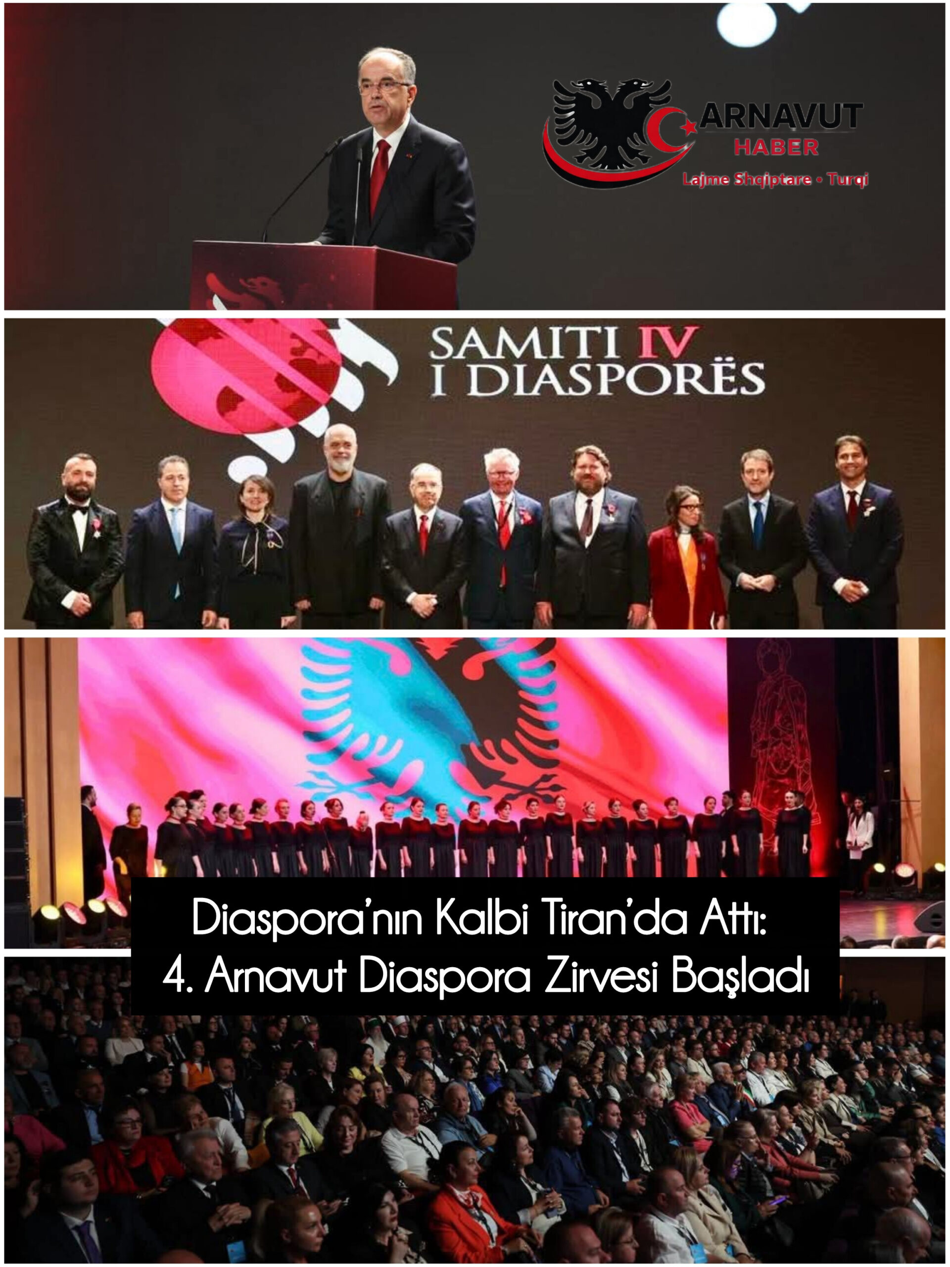Diaspora’nın Kalbi Tiran’da Attı: 4. Arnavut Diaspora Zirvesi Başladı Arnavutluk’un