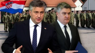 2026-01-13 Hırvatistan Başbakanı Andrej Plenković, Cumhurbaşkanı Zoran Milanović’in Fransa’nın Hırvatistan’a