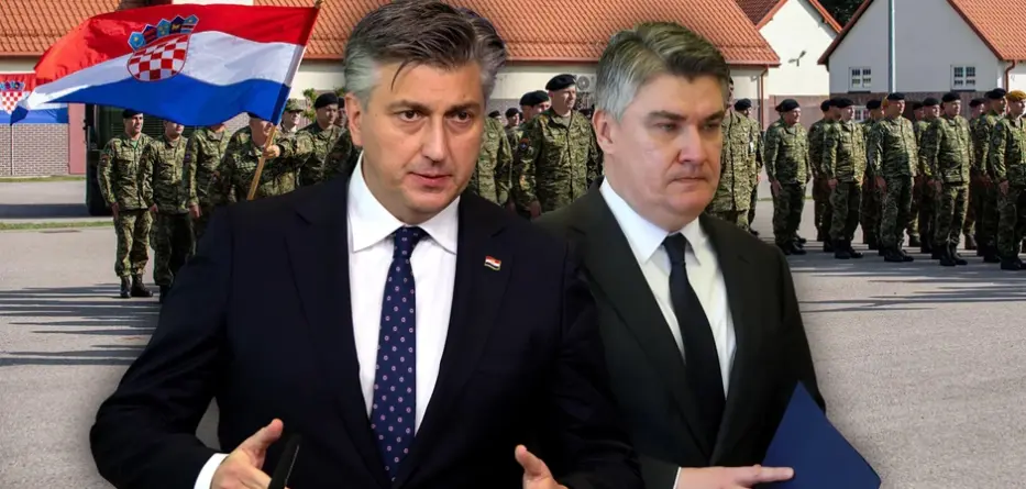 2026-01-13 Hırvatistan Başbakanı Andrej Plenković, Cumhurbaşkanı Zoran Milanović’in Fransa’nın Hırvatistan’a