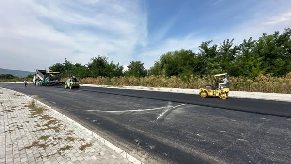 Strumica’da Bulvar Projesi Tamamlanmak Üzere Strumica Belediyesi ve Devlet Yolları