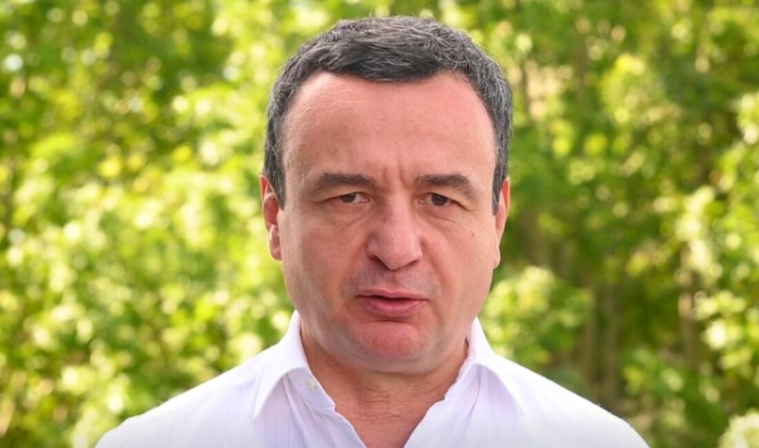 Kosova geçici Başbakanı Albin Kurti, oy sayım sürecinin tamamlanmasının ardından