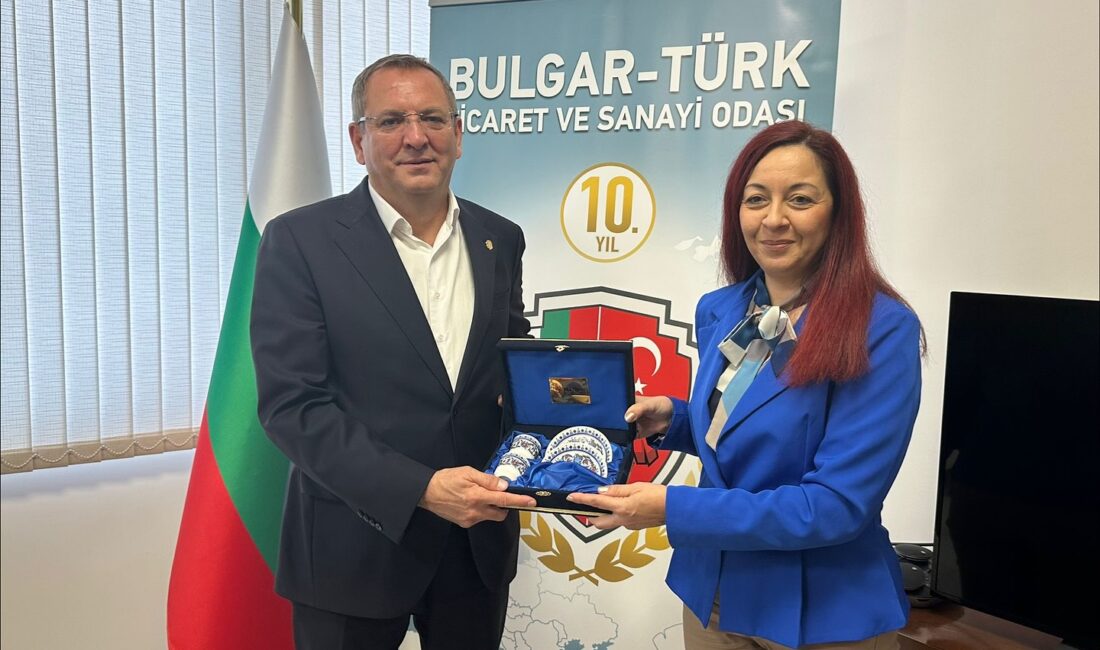 Ayvalık Belediye Başkanı Mesut Ergin ve beraberindeki heyetle birlikte, Bulgaristan