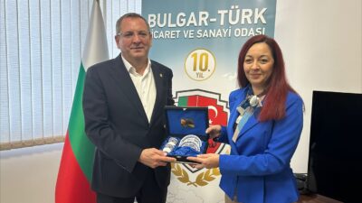 Ayvalık Belediye Başkanı Mesut Ergin ve beraberindeki heyetle birlikte, Bulgaristan