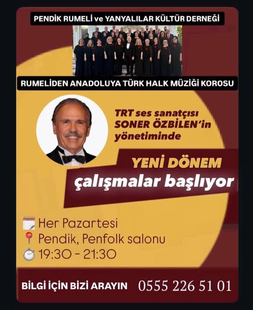 Türk Halk Müziği Korosu Yeni Sezon Çalışmaları İçin Kayıtları Açtı