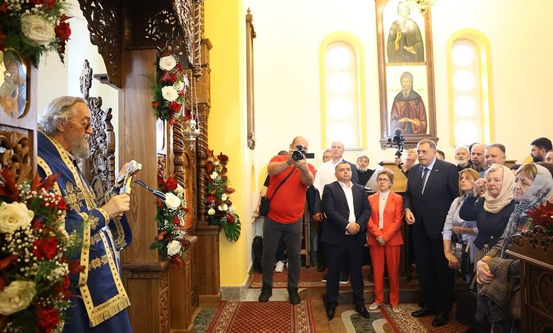 Dodik, Karahovac Manastırı’nın Yeniden Açılışına Katıldı Sırbistan’ın Republika Srpska (RS)