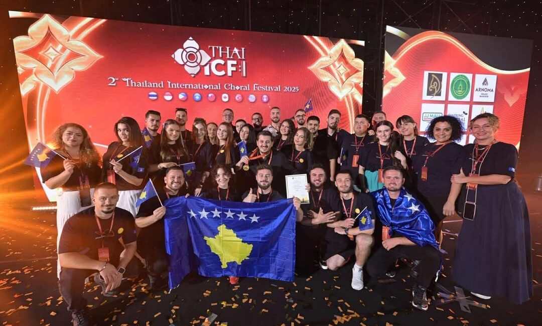 Kosovalı Koro Siparantum Tayland’da Başarı Elde Etti Kosovalı koro Siparantum,
