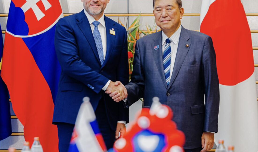 Slovakya ve Japonya İlişkileri Güçleniyor Slovakya Başbakanı Peter Pellegrini, bugün
