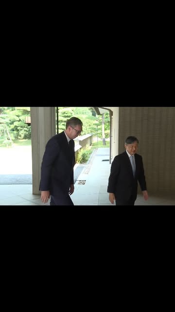 Sırbistan Devlet Başkanı Vučić Japonya’da Sırbistan Cumhurbaşkanı Aleksandar Vučić, Japonya’nın