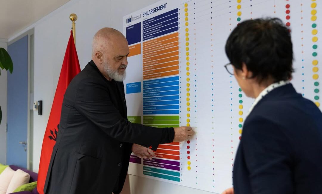 Arnavutluk, Avrupa Birliği (AB) yolculuğunda önemli bir kilometre taşına daha