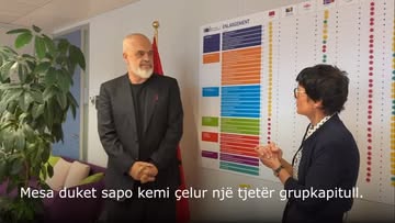 Albania, Avrupa Birliği (AB) ile yürüttüğü üyelik müzakerelerinde önemli bir