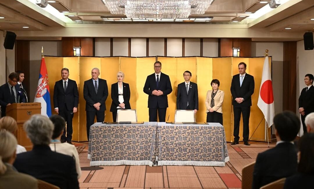 Sırbistan ve Japonya Ekonomik İşbirliğini Güçlendiriyor Sırbistan Cumhurbaşkanı Aleksandar Vučić,