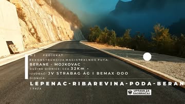 Mojkovac Berane Karayolunda Yenileme Çalışmaları Başlıyor Montenegro’nun Mojkovac ve Berane