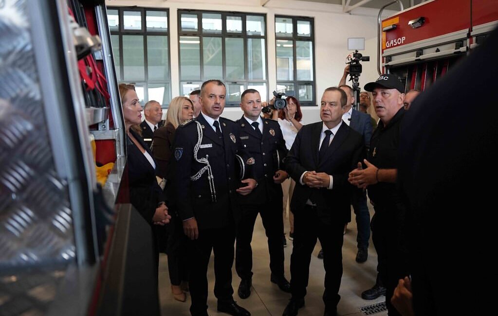 Lapovo’da İtfaiye ve Kurtarma Birimi Hizmete Girdi Sırbistan İçişleri Bakanlığı