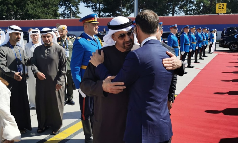 Sırbistan’da Tarihi Ziyaret: Al Nahyan Uğurlandı Sırbistan, Birleşik Arap Emirlikleri