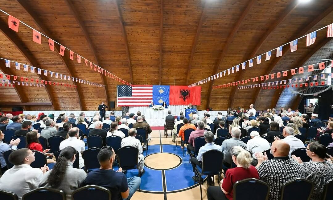 Kosova Cumhurbaşkanı Vjosa Osmani, ABD’deki temasları kapsamında Connecticut eyaletinin Waterbury