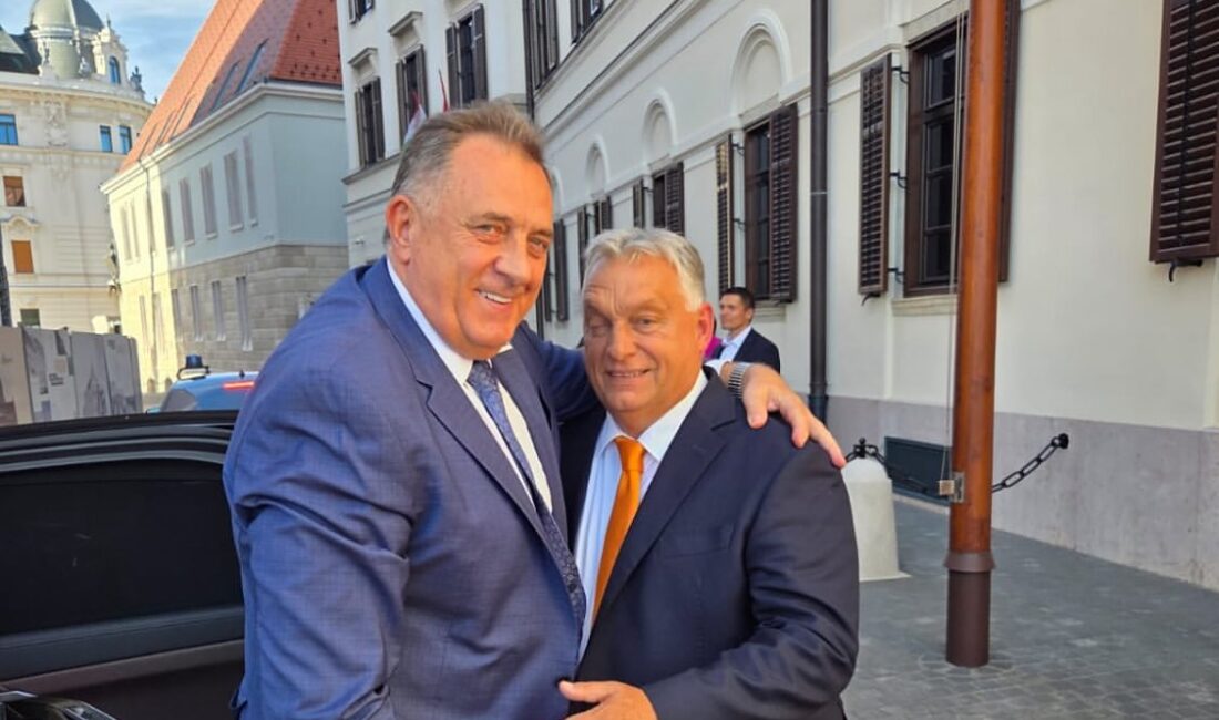 Budapeşte’de Kritik Görüşmeler Demokratik Hareket Partisi Başkanı Milorad Dodik, Macaristan