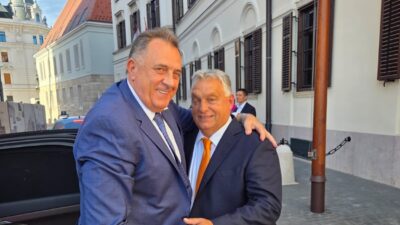 Budapeşte’de Kritik Görüşmeler Demokratik Hareket Partisi Başkanı Milorad Dodik, Macaristan