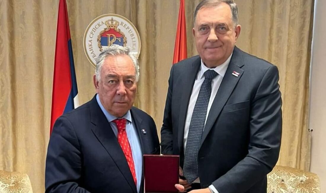 Dodık’ın Avrupa’daki Diplomatik Girişimleri Demokratik Hareket Partisi Başkanı Milorad Dodık,