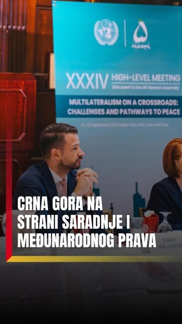 Jakov Milatović’ten BM’ye Yönelik Olumlu Mesaj Jakov Milatović, Birleşmiş Milletler’in