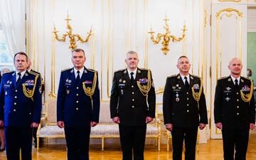 Slovakya’da Askeri Rütbelerde Yeni Atamalar Slovakya’da, Cumhurbaşkanı Peter Pellegrini, ülkenin