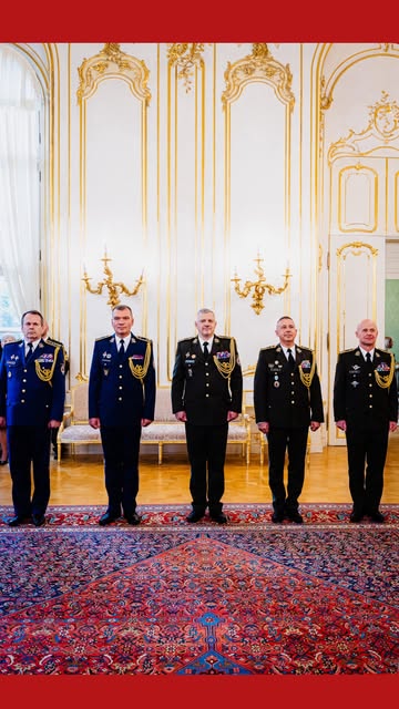 Slovakya’da Askeri Rütbelerde Yeni Atamalar Slovakya’da, Cumhurbaşkanı Peter Pellegrini, ülkenin