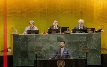 Cumhurbaşkanı Milatović, BM Genel Kurulunda Konuştu Karadağ Cumhurbaşkanı Jakov Milatović,