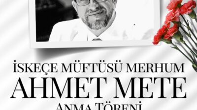 Batı Trakya Türklerinin simge isimlerinden İskeçe Müftüsü merhum Ahmet Mete,