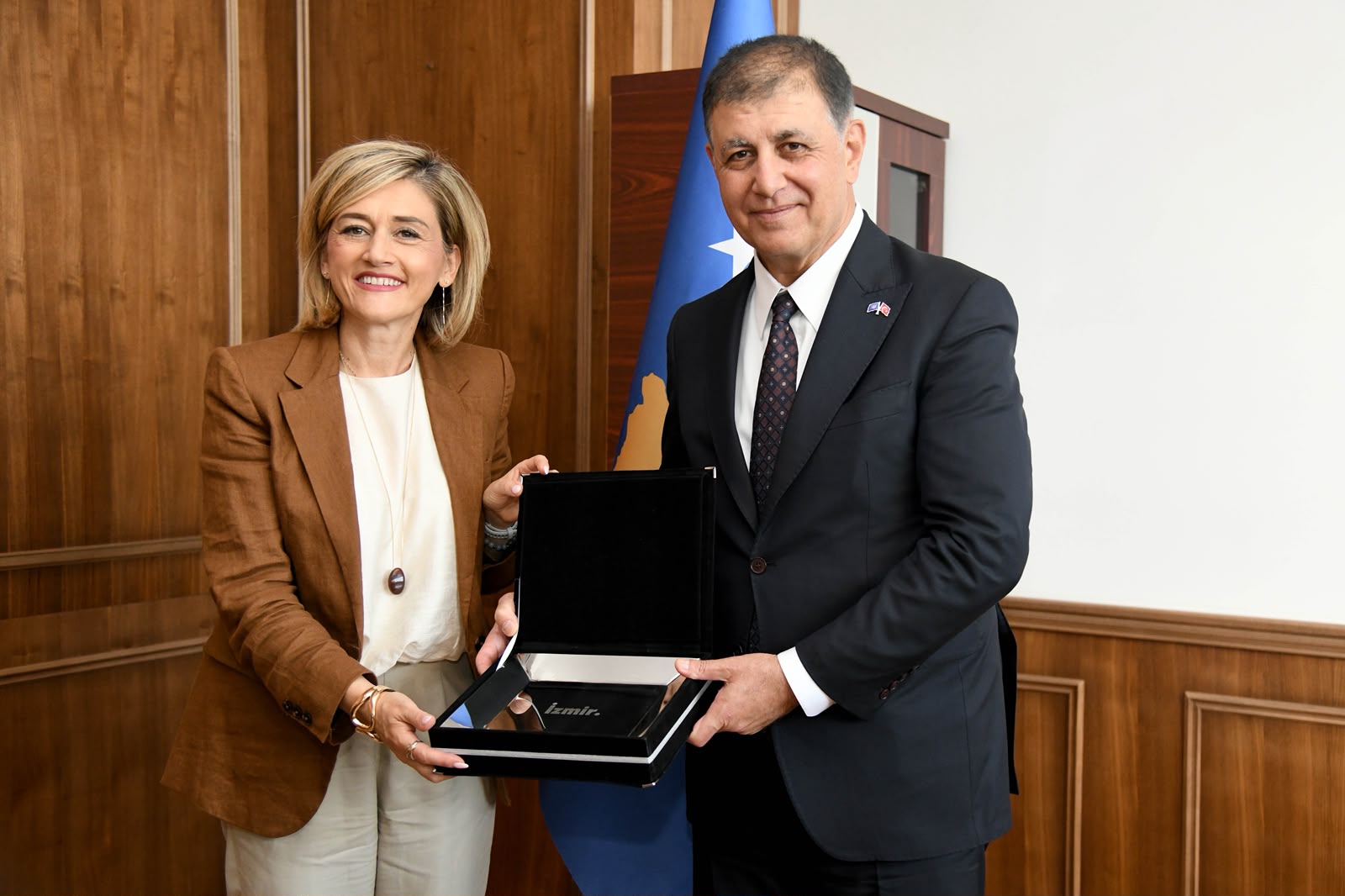 İzmir Büyükşehir Belediye Başkanı Dr. Cemil Tugay, Kosova’daki çalışma ziyareti