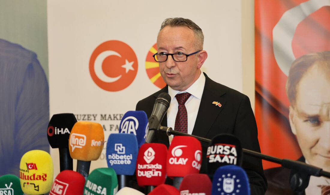  Bursa Büyükşehir Belediyesi’nin katkılarıyla Kuzey Makedonya Bursa Fahri Konsolosluğu tarafından