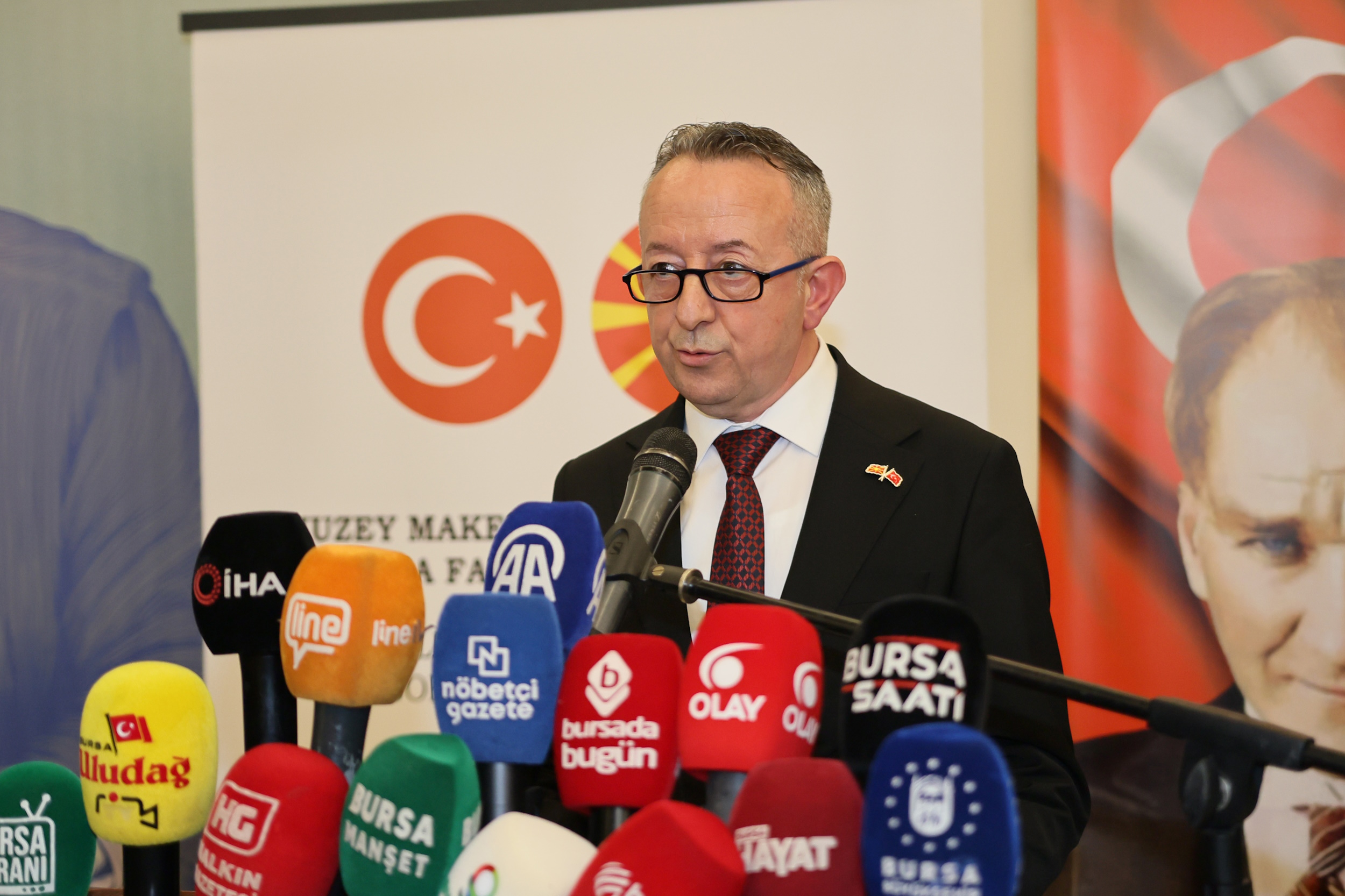  Bursa Büyükşehir Belediyesi’nin katkılarıyla Kuzey Makedonya Bursa Fahri Konsolosluğu tarafından