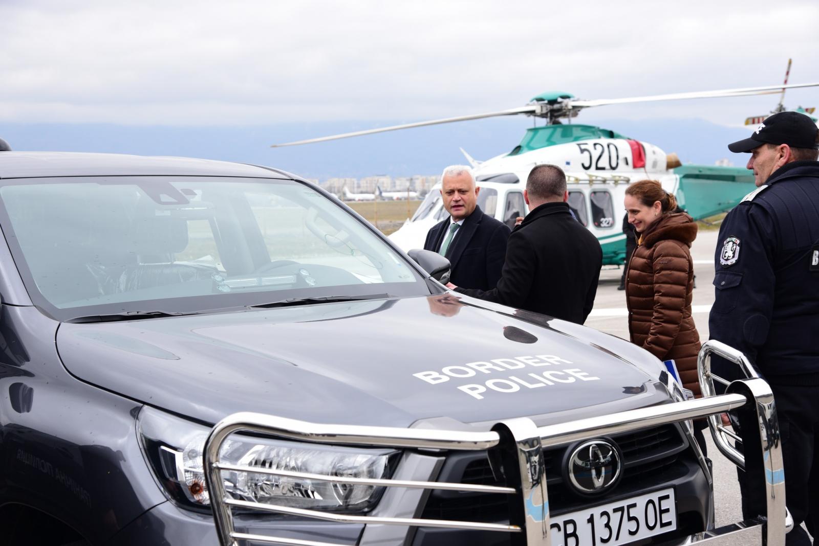 Bulgaristan’da Sınır Polisi Genel Müdürlüğü, Avrupa Birliği finansmanıyla yürütülen projeler